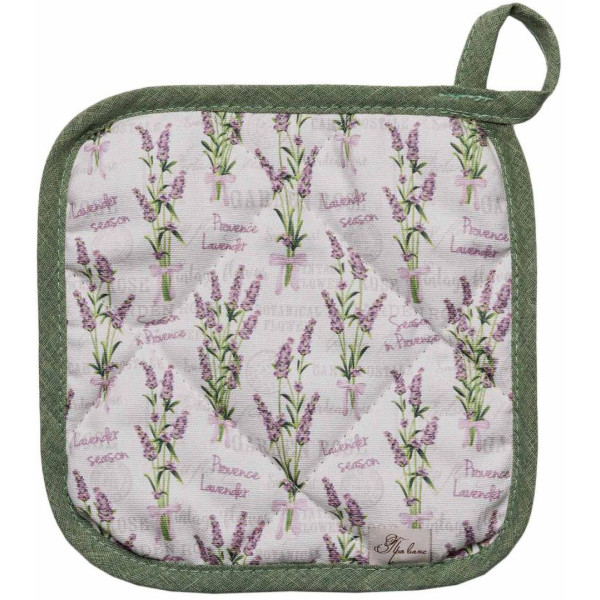 Фото - Прихватка Прованс Суцвіття лаванди 20х20 см (043207)