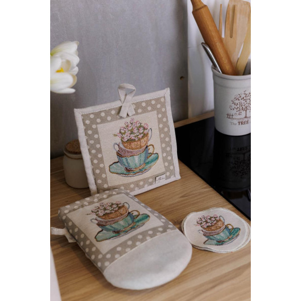 Фото - Прихватка Прованс гобеленова Чарівність 20х20 см (044154)