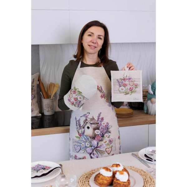 Фото - Прихватка Прованс Лавандовий садок 20х20 см (044188)