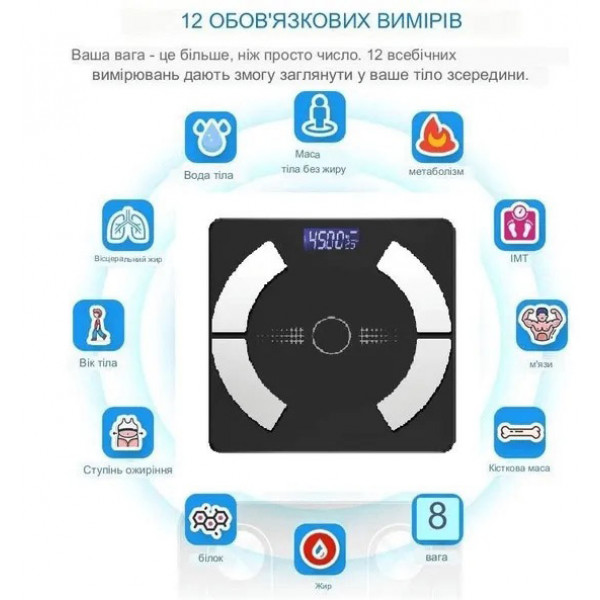 Фото - Смарт-ваги підлогові Scale one TZC009