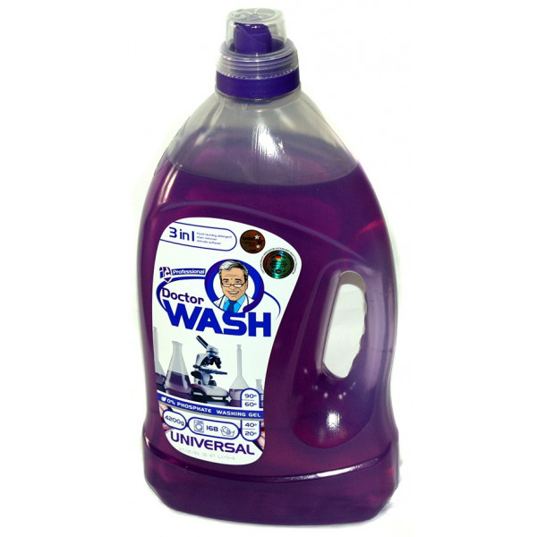 Фото - Гель для прання DOCTOR WASH універсальний 2100 г, 80 циклів