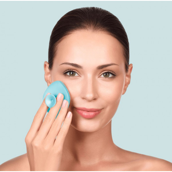 Фото - Щітка для чищення обличчя GESKE Facial Brush 4 в 1 бірюзовий з тримачем (GK000038TQ01)