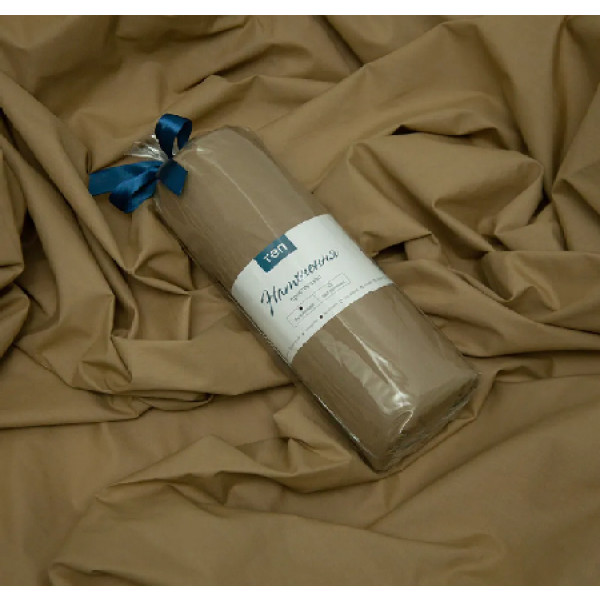 Фото - Простирадло двоспальне ТЕП НАТХНЕННЯ з резинкою 200х200 см Олива (2-04019_27825)