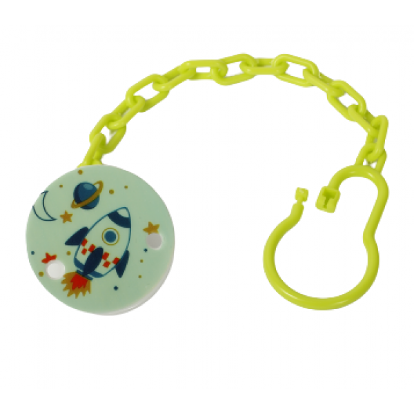 Фото - Тримач пустушок Lindo зелений (Pk 222 зел)