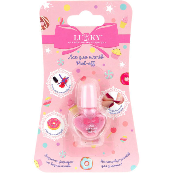 Фото - Лак для нігтів Lukky лавандовий (T22769)