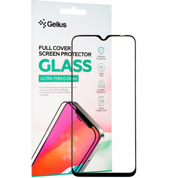Фото - Захисне скло для смартфону Gelius Full Cover Ultra-Thin 0.25mm for Xiaomi POCO M3 Black (91080)