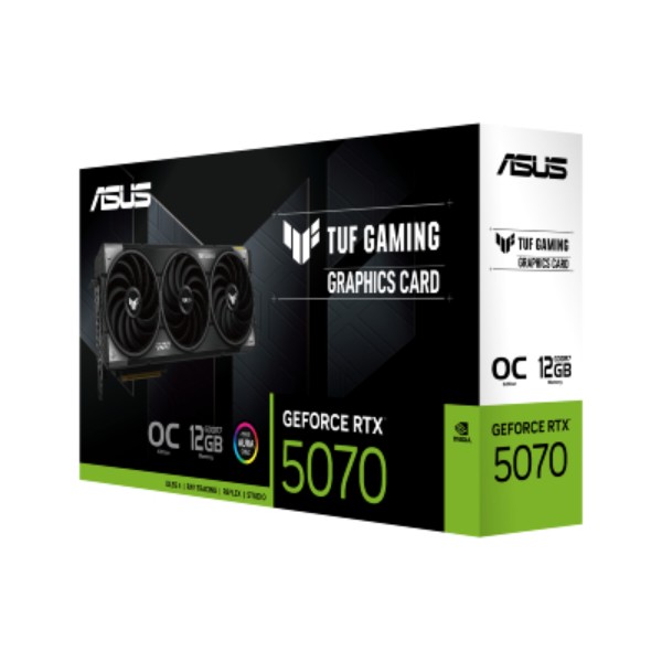 Фото - Відеокарта Asus TUF Gaming GeForce RTX 5070 12GB GDDR7 OC Edition (TUF-RTX5070-O12G-GAMING)