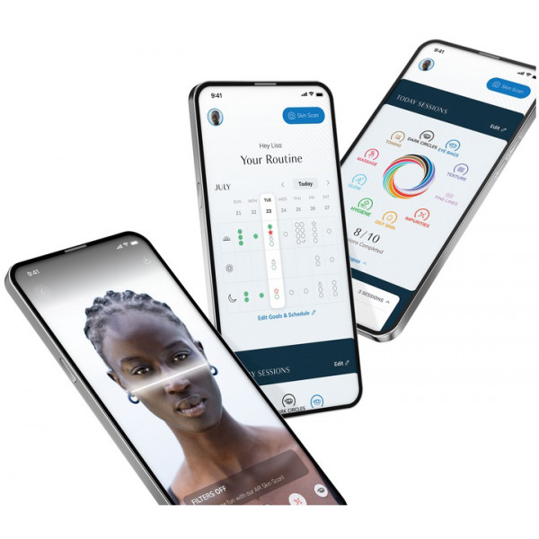 Фото - Щітка для чищення обличчя GESKE Facial Brush З в 1 by Hello Kitty фіолетовий з тримачем (HK000052PU01)