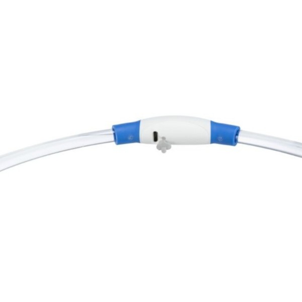 Фото - Нашийник LED для собак Trixie Flash Light Ring USB синій розмір S–M 40 см/8 мм (4047974126646)