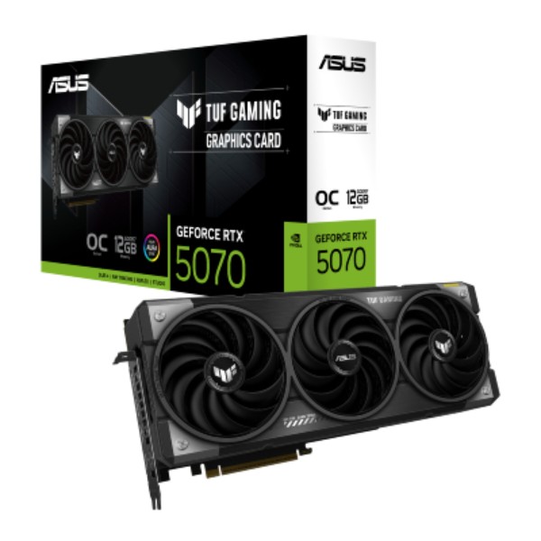 Фото - Відеокарта Asus TUF Gaming GeForce RTX 5070 12GB GDDR7 OC Edition (TUF-RTX5070-O12G-GAMING)