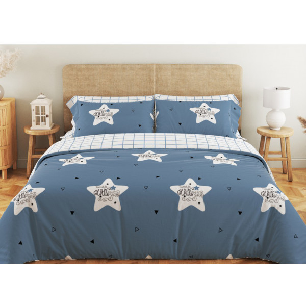 Фото - Комплект постільної білизни ТЕП Soft dreams Twinkle Stars (2-03858_25349)