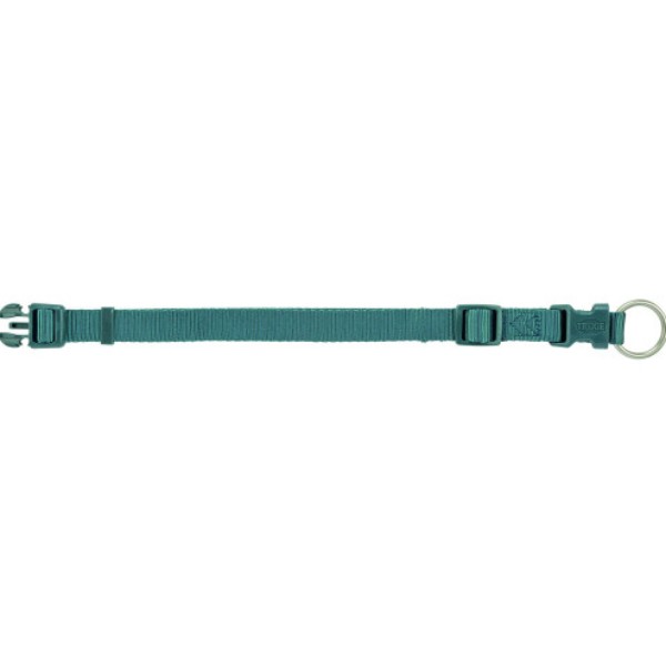 Фото - Нашийник для собак Trixie Premium L–XL 40–65 см 25 мм синьо-зелений (4053032670983)