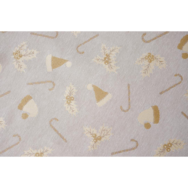 Фото - Чохол для столових приборів Прованс набір новорічних Шапочки на бежевому 24х10 см (038509)