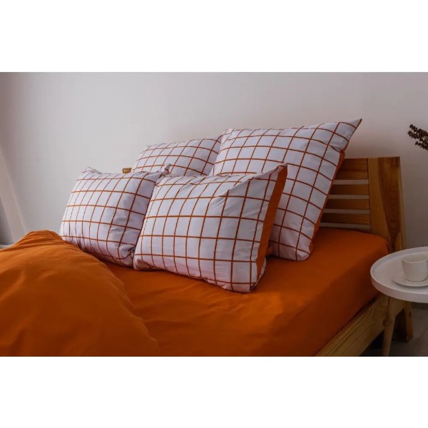 Фото - Комплект постельного белья ТЕП Happy Sleep Terracotta Check (2-03794_25229)