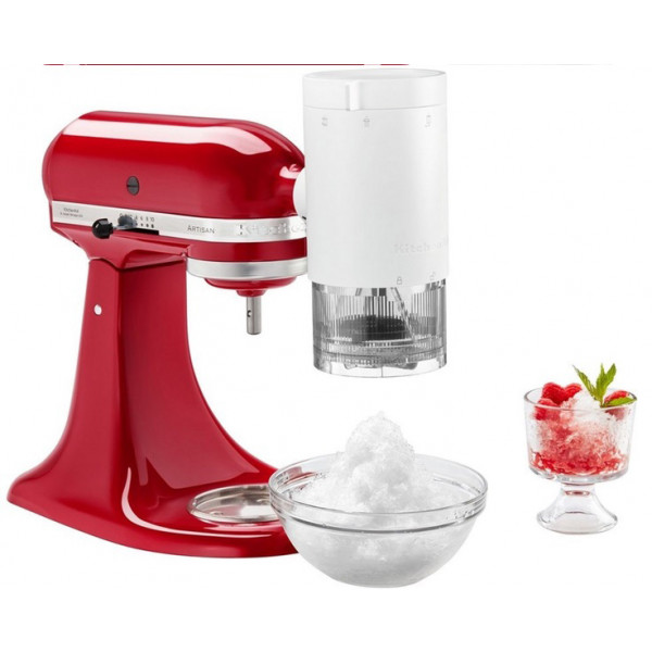 Фото - Насадка для планетарного міксера KitchenAid для подріблення льоду для напоїв та повітряних десертів 5KSMSIA