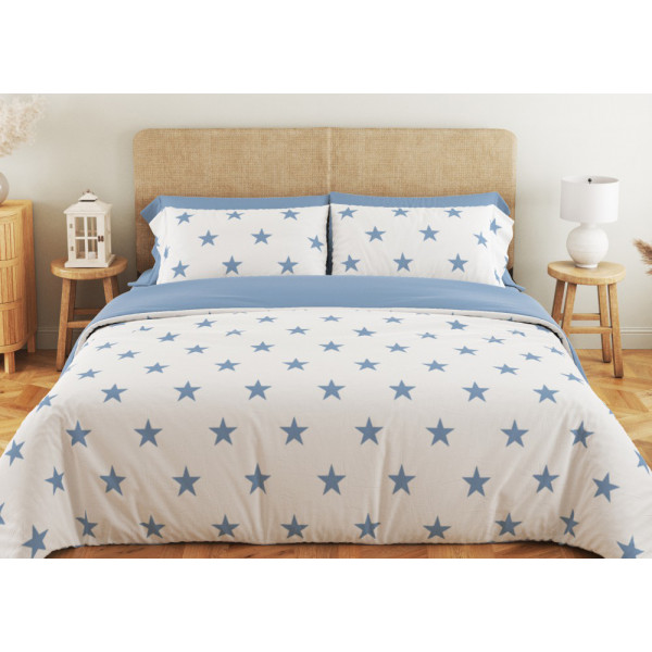 Фото - Комплект постільної білизни ТЕП Soft dreams Morning Star Blue (2-03858_25318)
