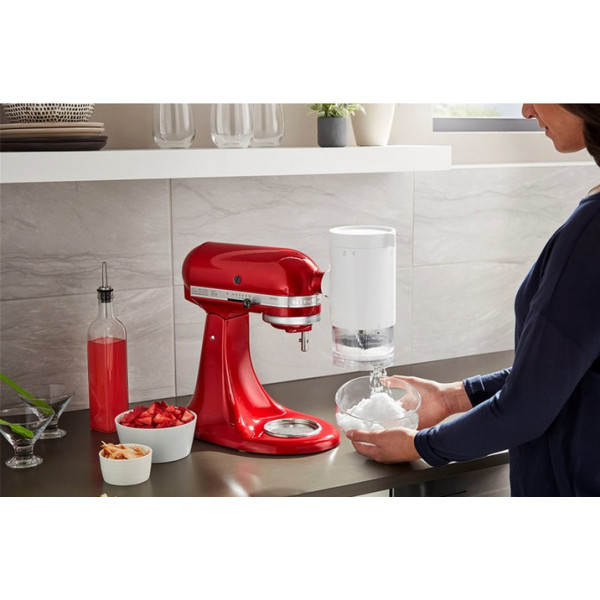 Фото - Насадка для планетарного міксера KitchenAid для подріблення льоду для напоїв та повітряних десертів 5KSMSIA