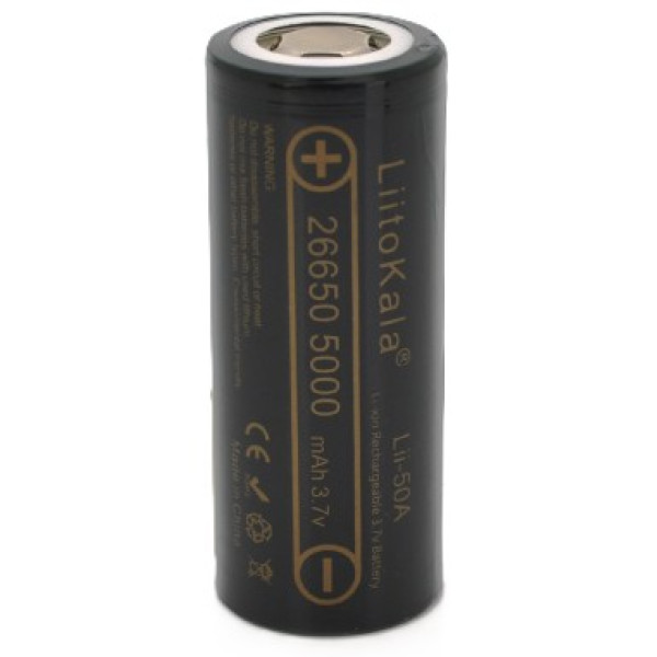 Фото - Аккумулятор тип 26650 LiitoKala 5000mah (Lii-50A)