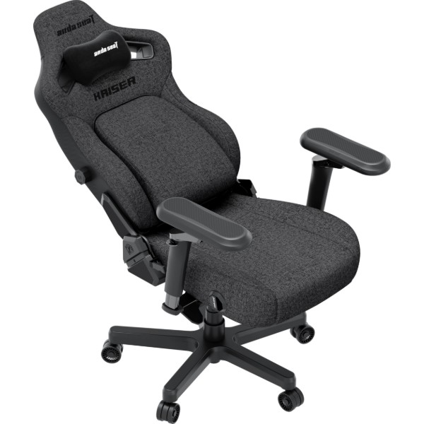 Фото - Кресло для геймеров Anda Seat Kaiser 4 V2 Size XL Dark Gray Fabric (AD12YDDC-XLL-20-GB-CF-03)
