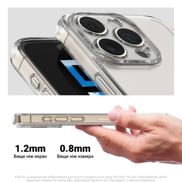 Фото - Чохол для смартфону Armorstandart Air for Realme Note 80 4G Camera cover Clear (ARM92238)