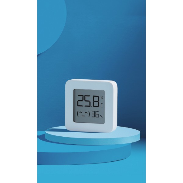 Фото - Бездротовий датчик температури і вологості повітря Xiaomi Mi Temperature and Humidity Monitor 2 (NUN4126GL)