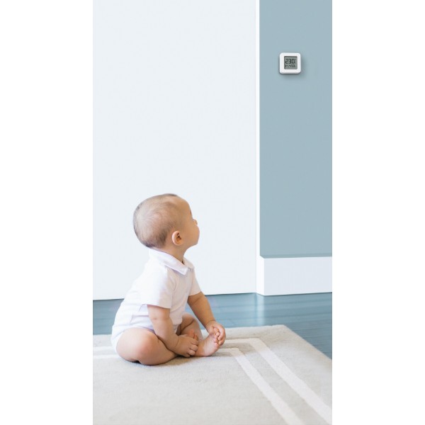 Фото - Бездротовий датчик температури і вологості повітря Xiaomi Mi Temperature and Humidity Monitor 2 (NUN4126GL)