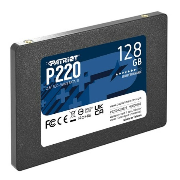 Фото - SSD-накопитель внутренний Patriot P220 128GB 2.5" SATAIII TLC (P220S128G25)