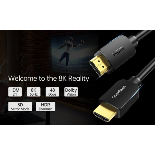 Фото - Кабель HDMI Choetech XHH-TP20