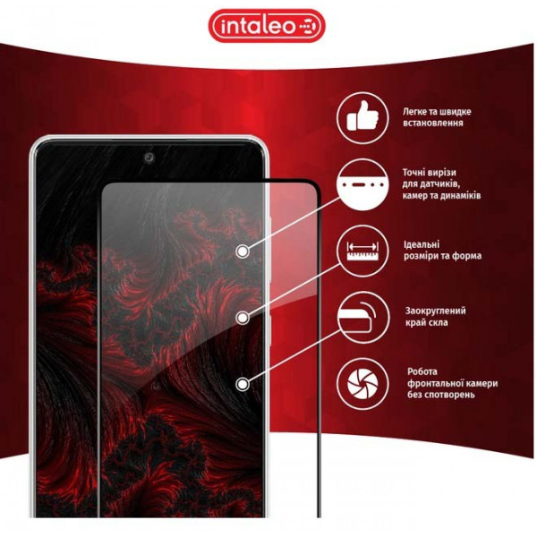 Фото - Защитное стекло для смартфона Intaleo Full Glue for Samsung A73 5G (1283126522536)