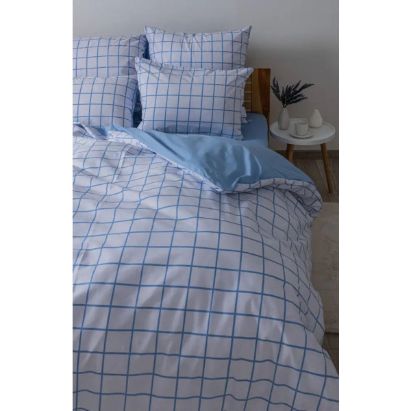 Фото - Комплект постельного белья ТЕП Happy Sleep Blue Check (2-03796_25207)