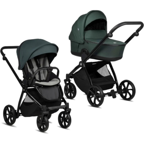 Фото - Коляска универсальная 2 в 1 Tutis Mio 3 Plus ESSENTIAL Pacific Green