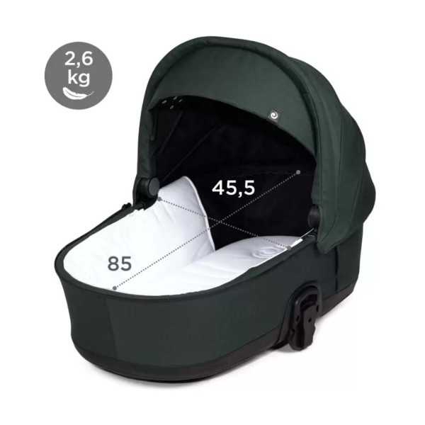 Фото - Коляска универсальная 2 в 1 Tutis Mio 3 Plus ESSENTIAL Pacific Green