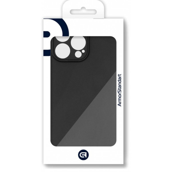 Фото - Чохол для смартфону Armorstandart Matte Slim Fit for Apple iPhone 15 Pro Camera cover Black (ARM68247)