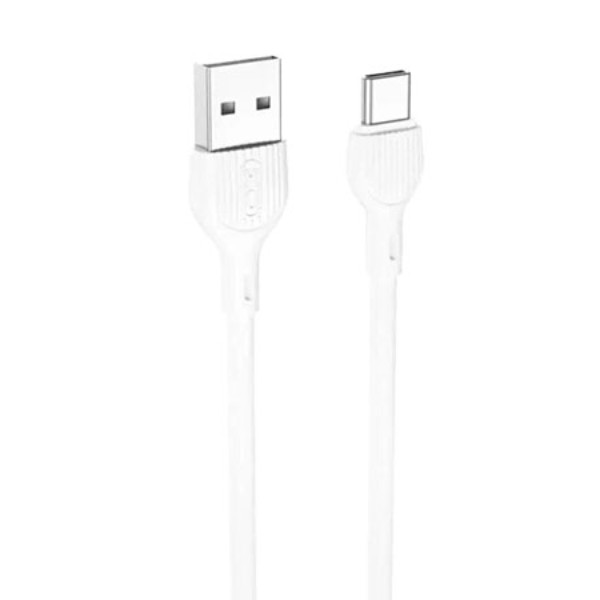 Фото - Кабель XO NB200 2.1A type-c 1m White (6920680878079)