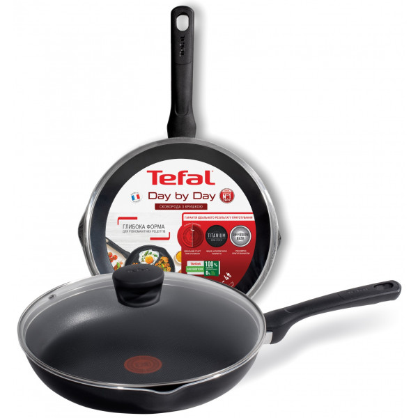 Фото - Сковорода универсальная Tefal B558SET Day by Day 26 см