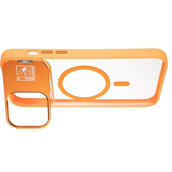 Фото - Чехол для смартфона Gelius Yoga Case Camera stand MagSafe for iPhone 14 Flame Orange (98597)