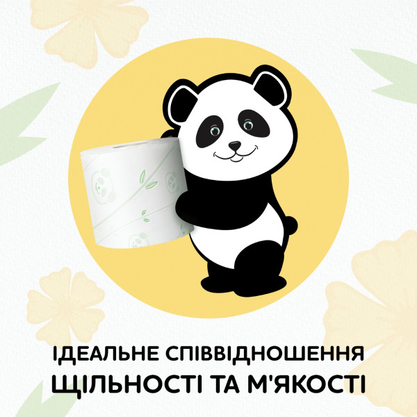 Фото - Туалетная бумага Сніжна панда Арома 2сл, 4 шт.