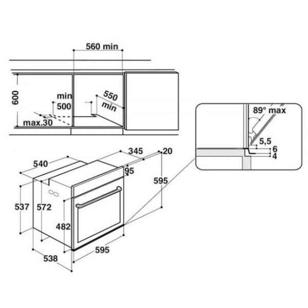 Фото - Духова шафа Hotpoint-Ariston FI7 861 SH BL HA