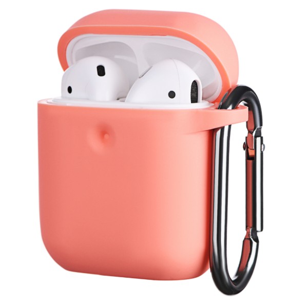 Фото - Чохол для навушників 2E for Apple AirPods Pure Color Silicone 3.0mm Rose Pink (2E-AIR-PODS-IBPCS-3-RPK)
