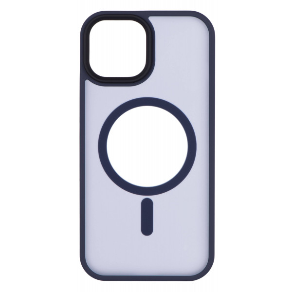 Фото - Чохол для смартфону 2E Basic for Apple iPhone 15 Soft Touch MagSafe Cover Dark Blue (2E-IPH-15-OCLS-DL)