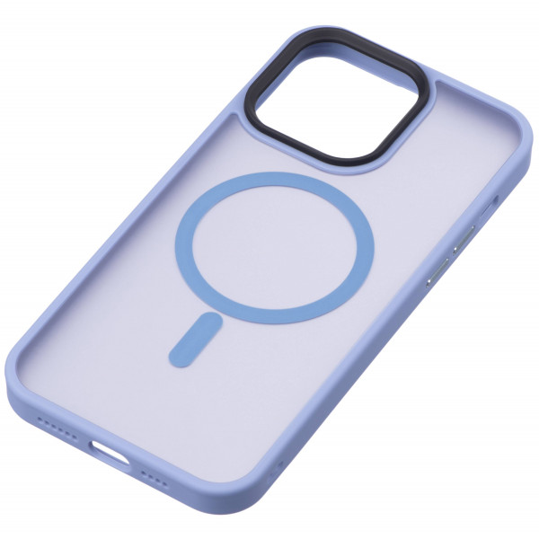 Фото - Чохол для смартфону 2E Basic for Apple iPhone 15 Pro Soft Touch MagSafe Cover Light Blue (2E-IPH-15PR-OCLS-LB)