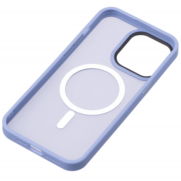 Фото - Чохол для смартфону 2E Basic for Apple iPhone 15 Pro Soft Touch MagSafe Cover Light Blue (2E-IPH-15PR-OCLS-LB)