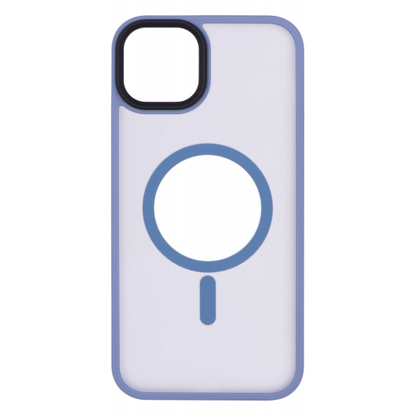 Фото - Чохол для смартфону 2E Basic for Apple iPhone 15 Plus Soft Touch MagSafe Cover Light Blue (2E-IPH-15PRM-OCLS-BL)