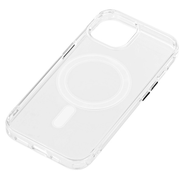 Фото - Чохол для смартфону 2E Basic for Apple iPhone 15 Plus Transparent MagSafe Cover Clear (2E-IPH-15PRM-OCLS-CL)