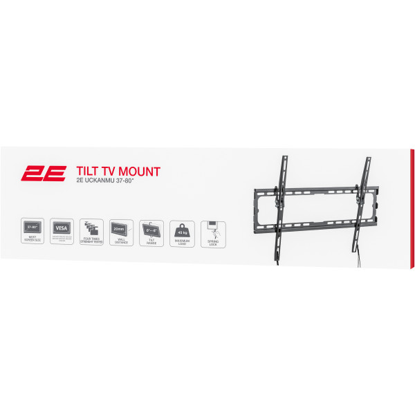 Фото - Кріплення для телевізора 2E Uckanmu 37"- 80" (2ELPECO3780TILT)
