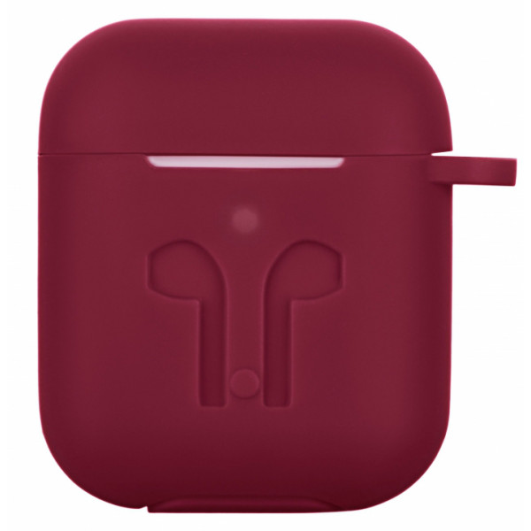 Фото - Чохол для навушників 2E for Apple AirPods Pure Color Silicone Imprint 3.0mm Marsala (2E-AIR-PODS-IBPCSI-3-M) Фото - Чохол для навушників 2E for Apple AirPods Pure Color Silicone Imprint 3.0mm Marsala (2E-AIR-PODS-IBPCSI-3-M)