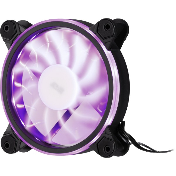 Фото - Корпусний вентилятор 2E GAMING Air Cool Black (ACF1206-ARGB)