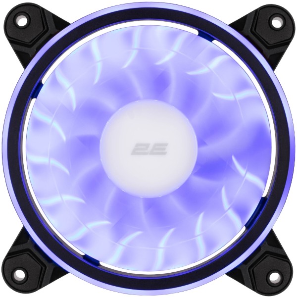 Фото - Корпусний вентилятор 2E GAMING Air Cool Black (ACF1206-ARGB)