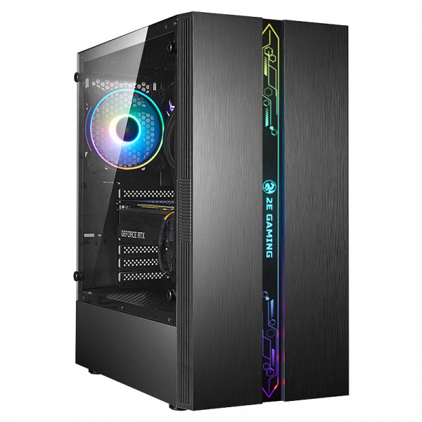 Фото - Корпус 2E Gaming Runa (G2107) Black (2E-G2107) без БП