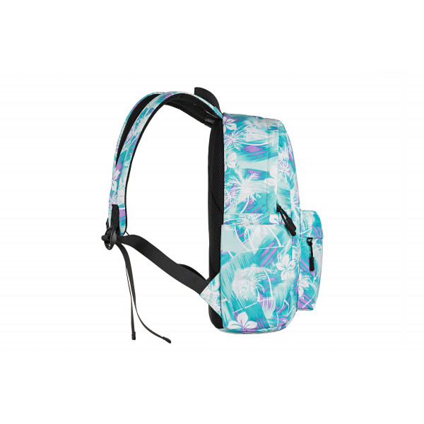 Фото - Рюкзак для ноутбуку 2E TeensPack 13'' Wild flowers Green-Blue (2E-BPT6114GB)
